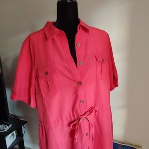 Coral Dress NWT